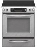 KitchenAid Architect Series II KESS907SSS 30" Slide-In Electric Range with 4 Radiant Elements, Self-Cleaning True Convection Oven, CleanBake, Sabbath Mode, Front Controls & Warming Drawer: Stainless Steel