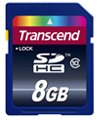 Transcend 8GB Class 10 SDHC Memory Card for Samsung camcorder