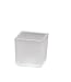 Biedermann & Sons Square Frosted-Glass Votive or Tea-Light Candleholders, Set of 12