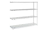 63'H Nexel Chrome Wire Shelving Add-On - 54'W X 14'D