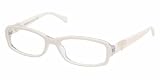 Prada PR10NV ABZ1O1 Eyeglasses Top Ivory Serigraphy Demo