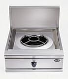 DCS 24 Inch Natural Gas Wok Cooktop C-24W
