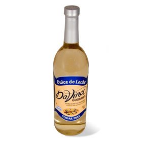 Da Vinci SUGAR FREE Dulce de Leche Syrup 750mL with Splenda by Da Vinci