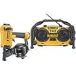 DEWALT D51321RV Coil Roofing Nailer Worksite Radio Charger Combo Kit