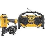 DEWALT D51321RV Coil Roofing Nailer Worksite Radio Charger Combo Kit