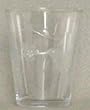 Individually Hand Etched Hummingbird Rocks Glass 4.5"H Set / 4