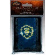 World of Warcraft UDE Official WOW Gaming Card Deck Protector Sleeves - (The Alliance) - 75 Sleeves