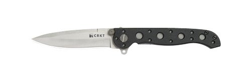 Columbia River Knife & Tool EDC M16 Zytel Folding Knife Black Plain Spear Point/Dual Thumb Stud Liner Lock/Pocket Clip 3 Anodized Aluminum Box