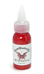 IRONBUTTERFLY DARK RED Tattoo Ink 1oz
