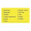 Tabbies TAB02940 Insurance Labels for Medical Office- 3-.25in.x1-.75in.- 250-RL- YW