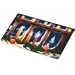 1GB Christmas Candle Pattern Credit Card USB Flash Memory Drive
