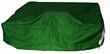 Patio Couch Cover - 3-cushion chaise cover (green and tan) (78H x 37W x 33D)