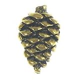 Pine Cone Gold Lapel Pin