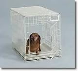 Pet Product 212 Dog Crate - White Fold Down - Small
