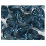 Swarovski Crystal Bicone 5301 4mm MONTANA Beads (48)