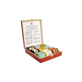 Wissotzky Mahogany 9 Flavours Tea Chest Gift Box / 90 Assorted Teas
