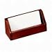 Business Card Holder, Wood, Mahogany, Sold as 1 each