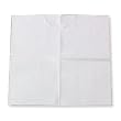 Tissue/Poly Contour Bibs(Sold in Cases)(Style=N-917901 18in x 22in white case of 400 )