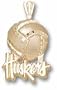 Univ Of Nebraska "Huskers" Volleyball 10K Charm/Pendant