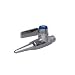 180 Degrees Double Turret Base, Straight - Gas, Or Vacuum Fittings, Deck Mounted,