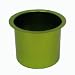 Jumbo Aluminum GREEN Poker Table Cup Holder
