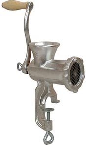 NEW HEAVY-DUTY CAST-IRON MANUAL OPERATED MEAT GRINDER