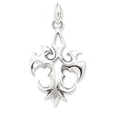 Sterling Silver Gothic Pendant