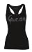 Guess Damen Tanktop mit Strass schwarz, M