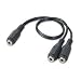 Electronics : 3.5Mm Stereo Splitter & Gender Changer, 9 In.