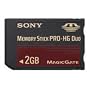Sony MS-EX2G 2GB Memory Stick Pro-HG Duo