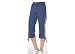 Apparel : Misses New York Laundry Tie Bottom Capris