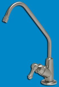 Designer Water Filter Faucet Brushed Nickel