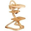 Svan High Chair with Tray Cover - Natural