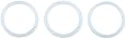 Primula Replacement Silicone Gaskets for 6 Cup Size Aluminum Espresso Pots, Set of 3