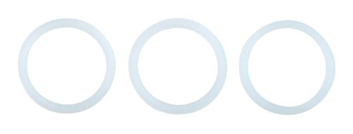 Primula Replacement Silicone Gaskets for 6 Cup Size Aluminum Espresso Pots, Set of 3 Primula Replacement Silicone Gaskets for 6 Cup Size Aluminum Espresso Pots, Set of 3