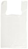Barnes Paper T1/6WHITE 11.5 Inch by 6 Inch White High Density Plastic Carryout Bag (1000 Bags)
