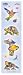 Dan Morris - Pastel Strip - Pack of 8 Stickers / Decals