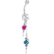 Handcrafted Boho Chic Crystal Belly Ring