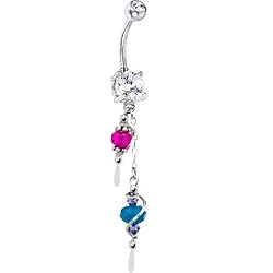 Handcrafted Boho Chic Crystal Belly Ring