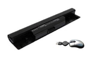 Replacement Battery for select DELL Laptop / Notebook / Compatible with DELL 0FH4HR, JKVC5, 312-1021, K456N, 5YRYV, 9JJGJ, NKDWV, TRJDK, Inspiron: 14, 1464, 1464D, 1464R, I1464, 1564, 1564D, 1564R, I1564, 1764 ( 9 Cells, 6600 Mah ) - Includes Mini Optical Mouse with Retractable USB cord On Sale