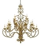 Savoy House 1-3755-20-10 Buena Vista 20 Light Single Tier Chandelier in Driftwood