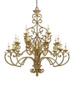 Savoy House 1-3755-20-10 Buena Vista 20 Light Single Tier Chandelier in Driftwood