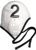 Finis Water Polo Nylon-Lycra Plastic Caps Team Set Adult