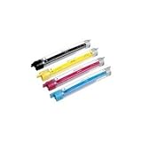 MEDIA SCIENCES MS43100VB High-cap laser toner, minolta/qms magicolor 3100, 1710504-001, 4-color value pak