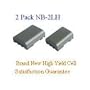 2-Pack Canon NB-2LH Brand New Equivalent 7.2V 1100mAh Lithium-Ion Camera/Camcorder Battery, Long Lasting cell. It meets or exceeds OEM specifications!