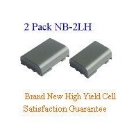 2-Pack Canon NB-2L. NB-2LH Brand New Equivalent 7.2V 1200mAh Lithium-Ion Camera Camcorder... by Canon
