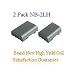 Electronics : 2-Pack Canon NB-2L. NB-2LH Brand New Equivalent 7.2V 1200mAh Lithium-Ion Camera/Camcorder Battery, Long Lasting cell. It meets or exceeds OEM specifications!