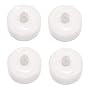 Battery Operated LED Everlasting Tealight 4 Pack (1-CR2450 Battery Included)