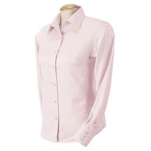 Buy Devon and Jones Blue Ladies Advantage Elite Pinpoint Oxford Shirt. D605W by Devon & Jones