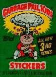 Topps Garbage Pail Kids Trading Cards Series 3 Wax Booster Pack